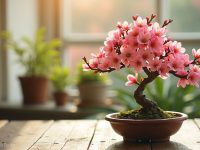 Bonsai Peach Tree